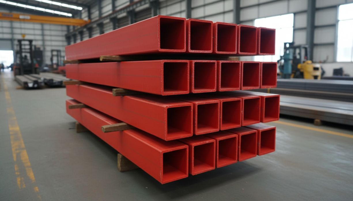 Astarlı Kutu Profil Stok Sahası