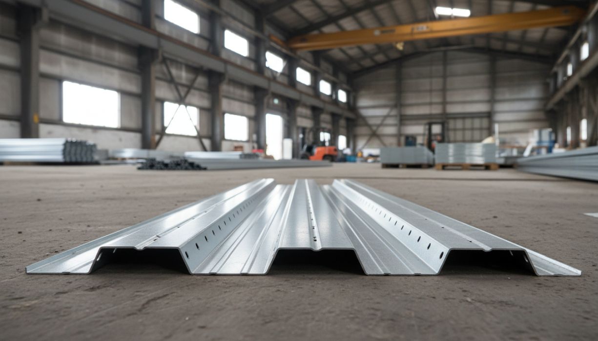 Beton Altı Trapez Sac Stokları