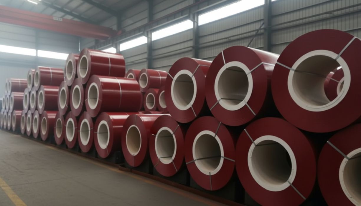 Boyalı Rulo Sac Stokları