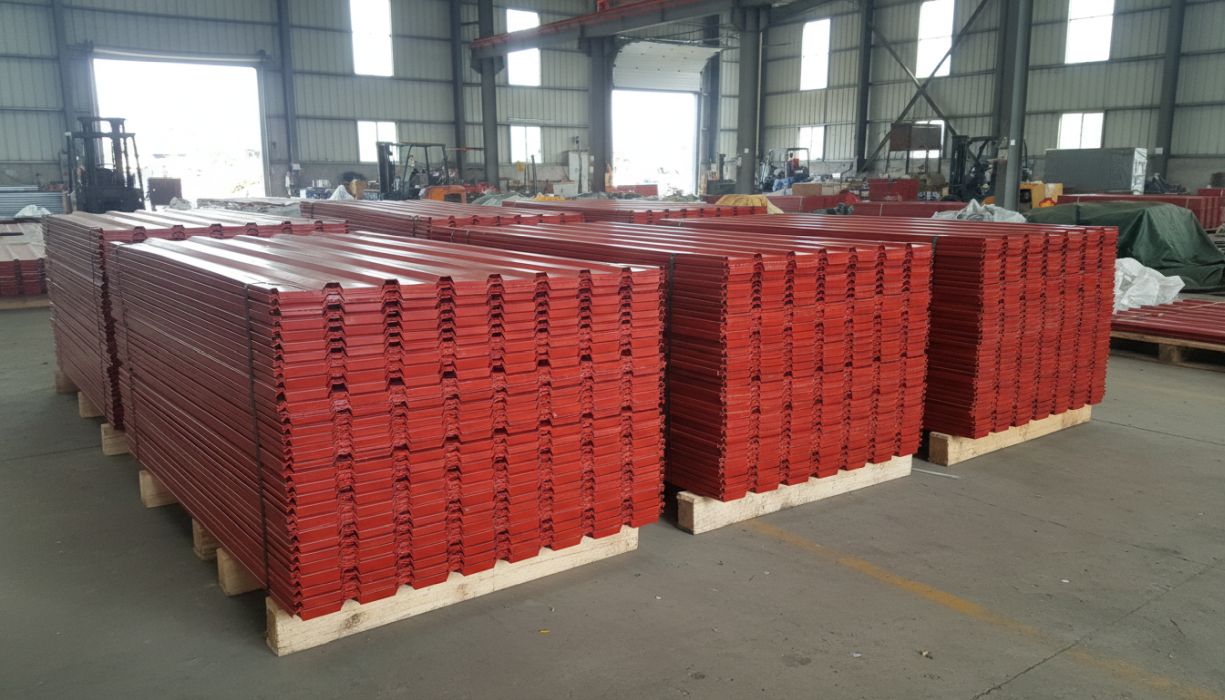 Boyalı Trapez Sac Stokları