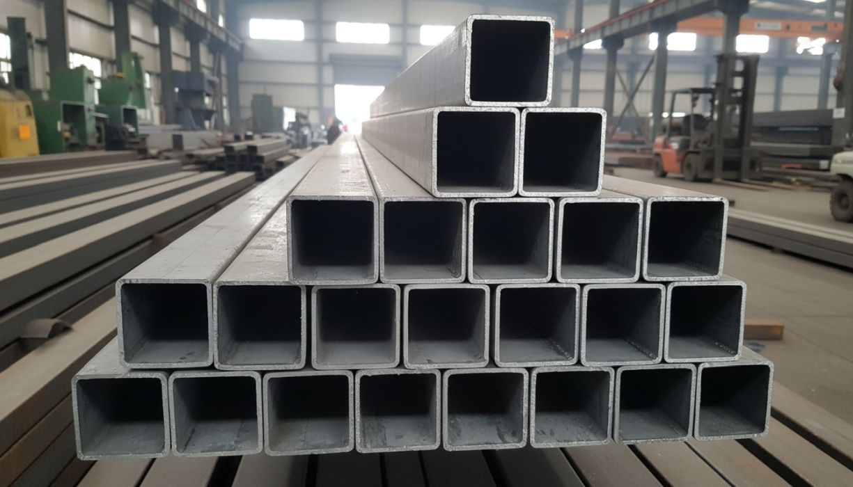 Çelik Profil Stok Sahası