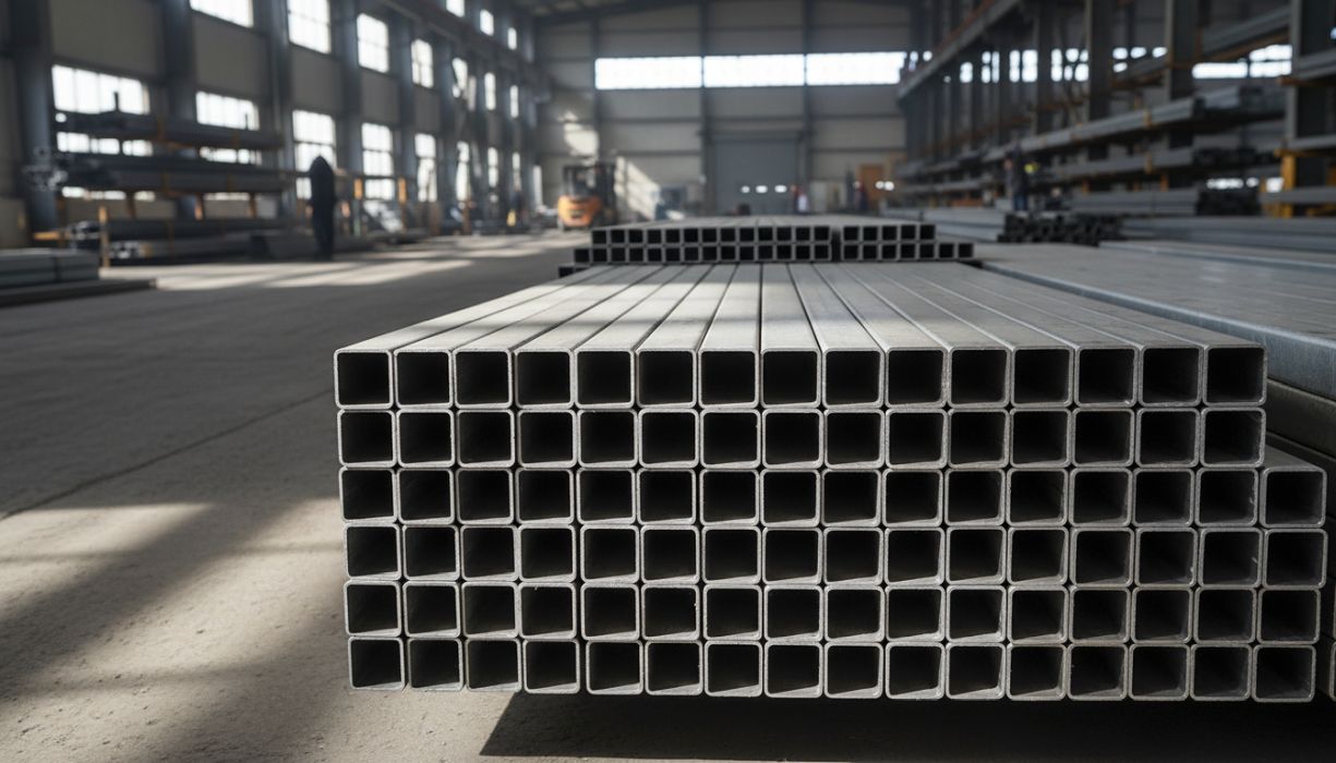 Galvaniz Profil Stok Sahası ve Çeşitleri