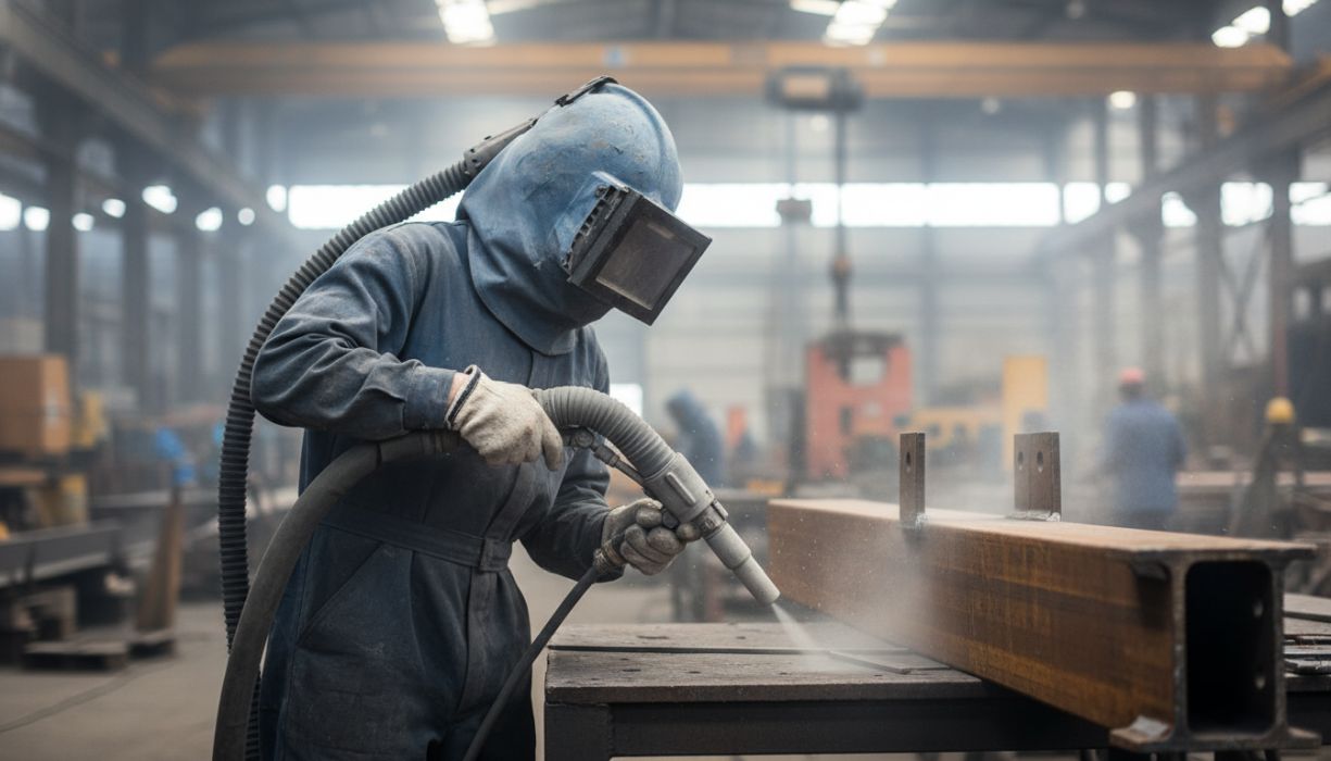 Otomatik Kumlama Hattı