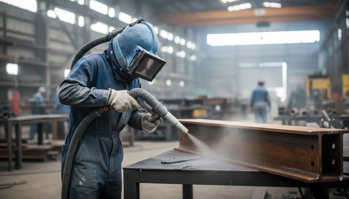 Çelik Konstrüksiyon Boyama